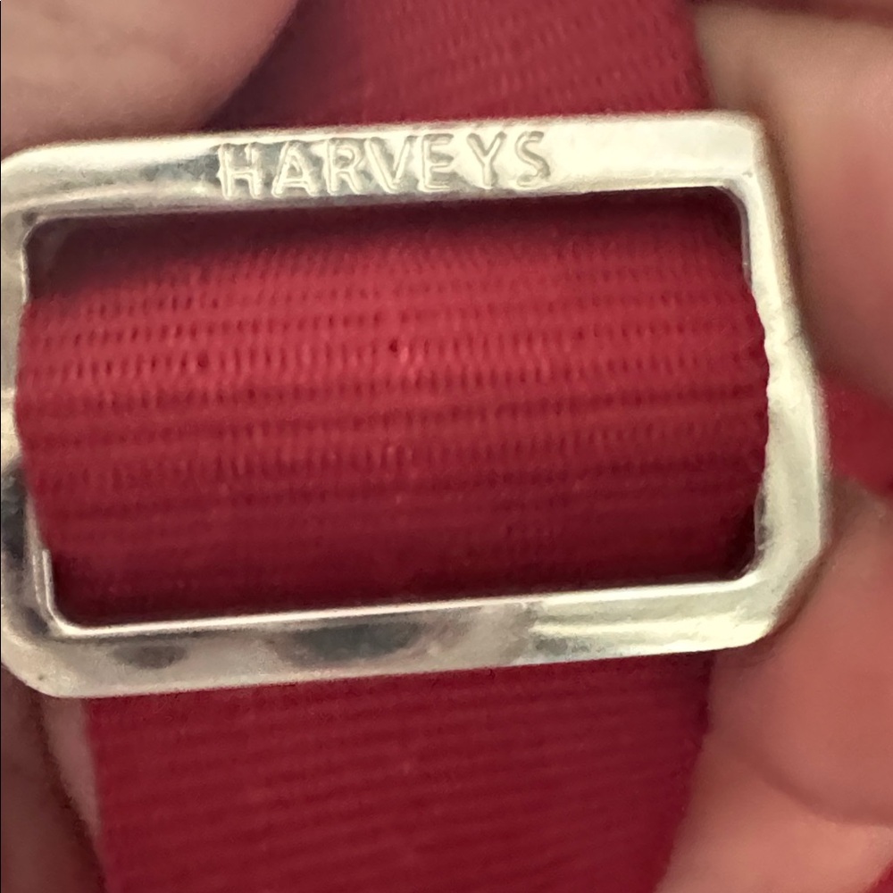 Harveys Red Crossbody Bag - Picture 9 of 9